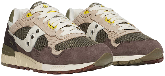 Кроссовки Saucony Shadow 5000 Green/Off White - Фото 6 большая