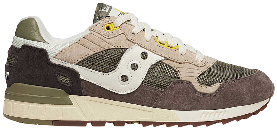 Кроссовки Saucony Shadow 5000 Green/Off White - Фото 1 большая