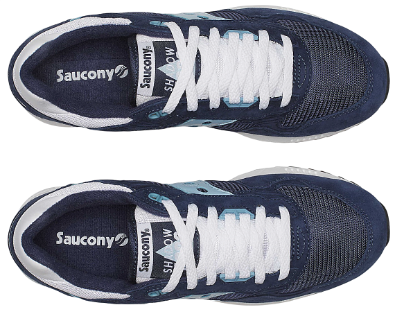 Кроссовки Saucony Shadow 5000 Blue/White - Фото 3 большая