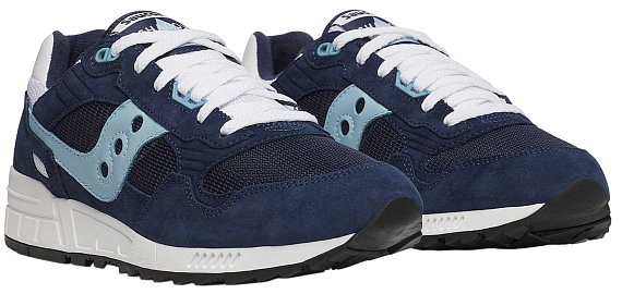 Кроссовки Saucony Shadow 5000 Blue/White - Фото 6 большая