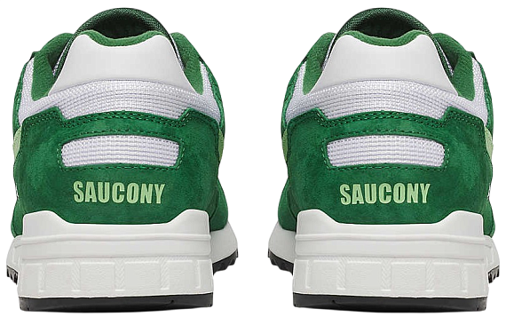Кроссовки Saucony Shadow 5000 Green/White - Фото 4 большая