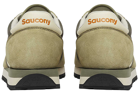 Кроссовки мужские Saucony Jazz Original Olive/Off White - Фото 4 большая