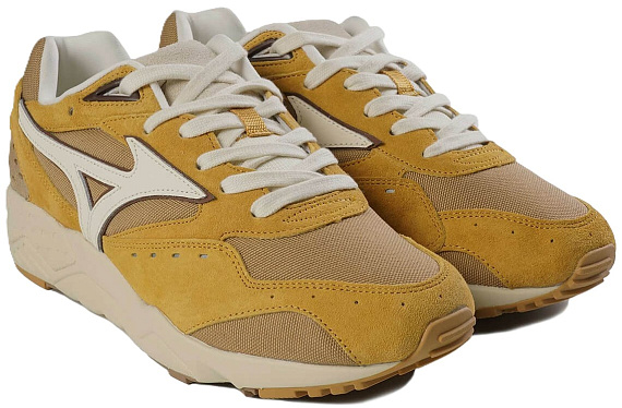 Кроссовки Mizuno Contender Spruce Yellow/Tiger's Eye/Clou - Фото 5 большая