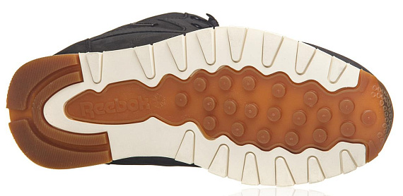 Кроссовки мужские Reebok Classic Lthr Mid Gtx Черный - Фото 5 большая