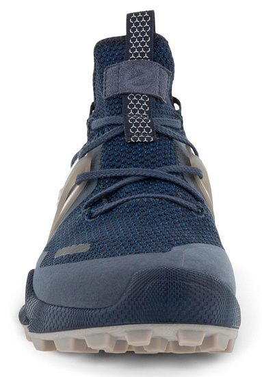 Кроссовки мужские Ecco Biom C-Trail Grey-Blue - Фото 2 большая