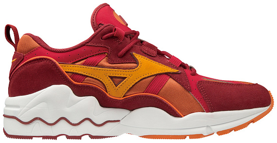 Кроссовки Mizuno Wave Rider 1 S Тыквен/Тыквен/Крас - Фото 6 большая