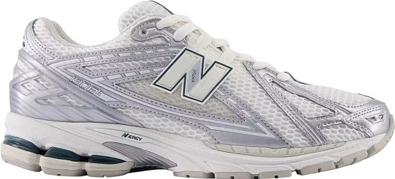 Кроссовки мужские New Balance 1906 Silver Metallic/Off White - Фото 1 большая