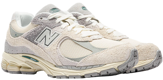 Кроссовки мужские New Balance 2002 Off White - Фото 5 большая