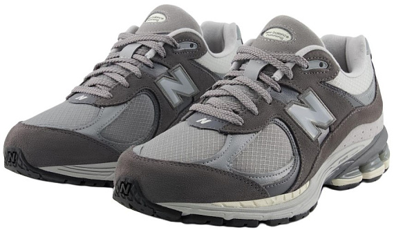 Кроссовки New Balance 2002 Dark Grey - Фото 4 большая