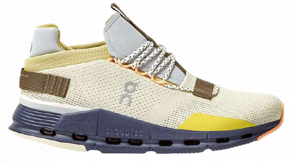 Кроссовки женские On Cloudnova Cream/Camo - Фото 1 большая