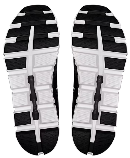 Кроссовки мужские On Cloud 6 Black/White - Фото 5 большая