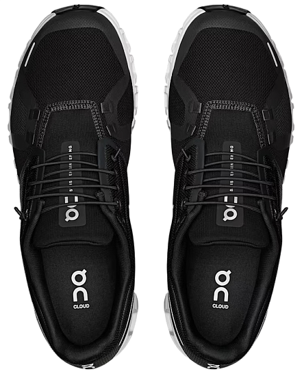 Кроссовки мужские On Cloud 6 Black/White - Фото 6 большая