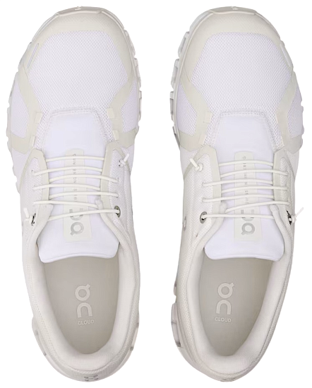 Кроссовки мужские On Cloud 6 White/White - Фото 6 большая