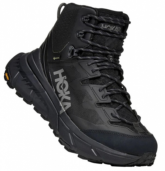 Кроссовки мужские Hoka Tennine Hike GTX Black/Dark Gull Gray - Фото 1 большая