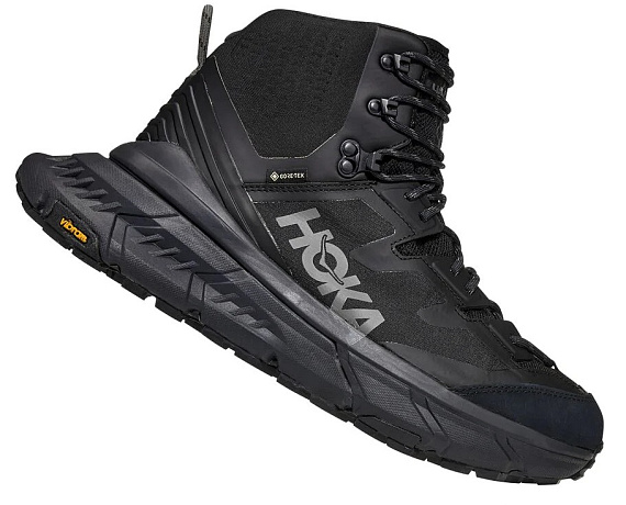 Кроссовки мужские Hoka Tennine Hike GTX Black/Dark Gull Gray - Фото 2 большая