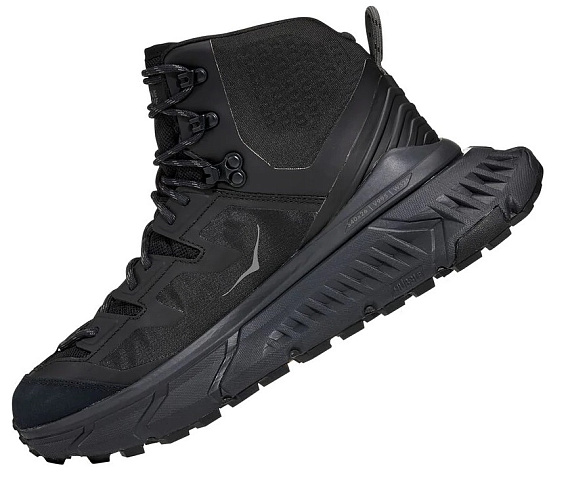 Кроссовки мужские Hoka Tennine Hike GTX Black/Dark Gull Gray - Фото 4 большая