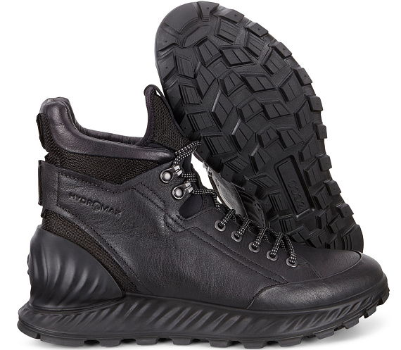 Ботинки мужские Ecco Exostrike M Black - Фото 8 большая