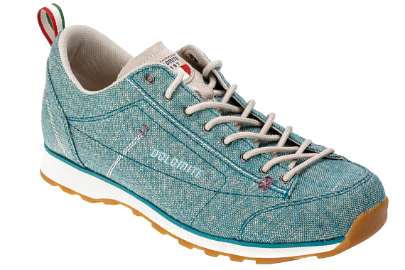 Ботинки женские Dolomite Cinquantaquattro Lh Canvas Turquoise Blue - Фото 5 большая