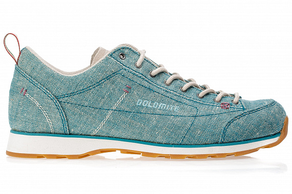 Ботинки женские Dolomite Cinquantaquattro Lh Canvas Turquoise Blue - Фото 1 большая