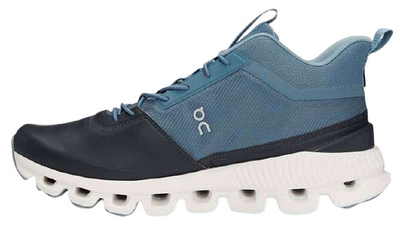Кроссовки женские On Cloud Hi Waterproof Dust/Navy - Фото 4 большая
