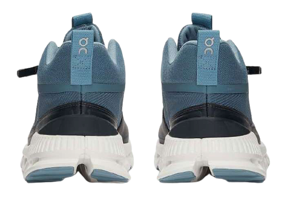 Кроссовки женские On Cloud Hi Waterproof Dust/Navy - Фото 5 большая