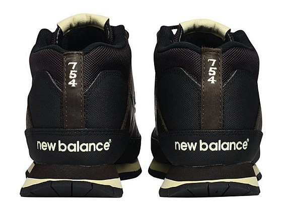 Ботинки мужские New Balance 754 Brown - Фото 3 большая