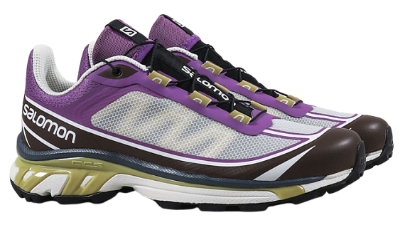 Кроссовки Salomon XT-6 ADV FT Royal Lilac/Chocolate - Фото 4 большая