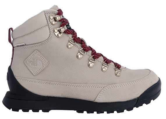 Ботинки женские The North Face Back-To-Berkeley IV Leather WP White Dune/Tnf Black - Фото 1 большая