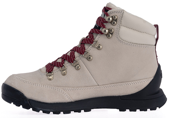 Ботинки женские The North Face Back-To-Berkeley IV Leather WP White Dune/Tnf Black - Фото 2 большая
