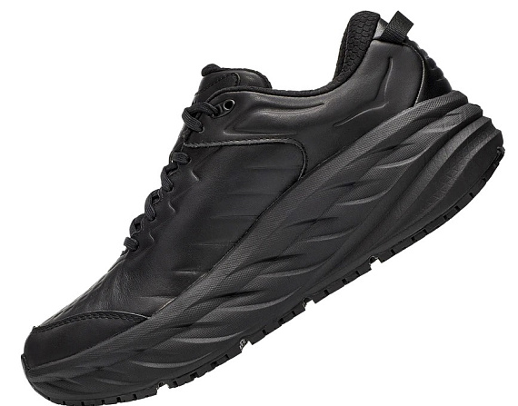 Кроссовки мужские Hoka Bondi Sr Black/Black - Фото 4 большая