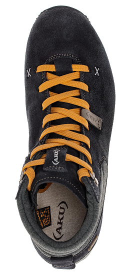 Ботинки женские AKU Bellamont Gaia Mid Gtx Blue/Apricot - Фото 4 большая