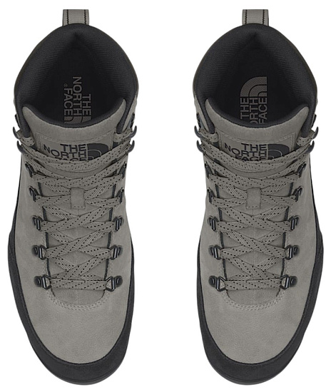 Ботинки мужские The North Face Back-To-Berkeley IV Leather WP Stone Slab/Tnf Black - Фото 3 большая