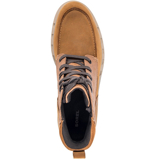 Ботинки Sorel Portzman Moc Toe Elk/Ancient Fossil - Фото 3 большая