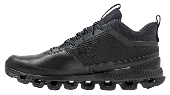 Кроссовки мужские On Cloud Hi Waterproof All Black - Фото 4 большая