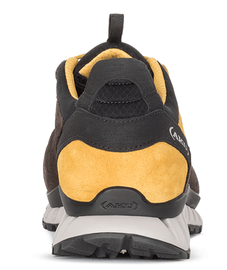 Ботинки мужские AKU Climatica Suede Gtx Anthracite/Yellow - Фото 3 большая