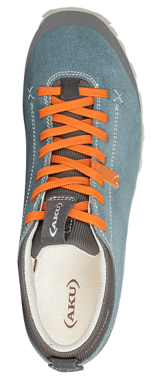 Ботинки мужские AKU Bellamont ll Suede Avio/Orange - Фото 4 большая