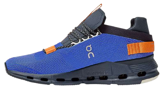 Кроссовки мужские On Cloudnova Cobalt/Flame - Фото 4 большая