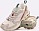 Кроссовки Mizuno Wave Rider 10 Silver Cloud/White Sand/White - Фото 4 малая