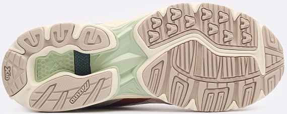 Кроссовки Mizuno Wave Rider 10 Silver Cloud/White Sand/White - Фото 5 большая