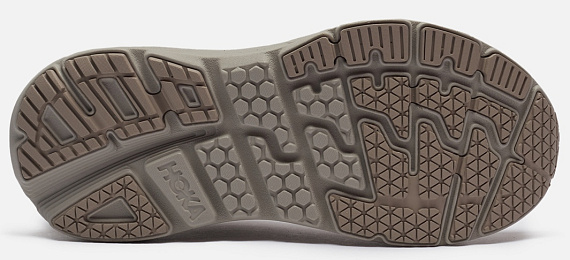 Кроссовки Hoka Bondi L Suede Simply Taupe/Pumice Stone - Фото 5 большая