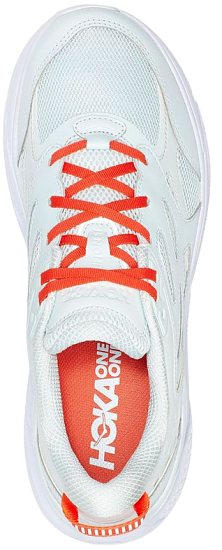 Кроссовки Hoka Clifton L Wan Blue/Mandarin Red - Фото 5 большая