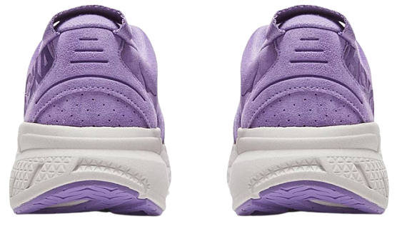 Кроссовки Hoka Clifton L Suede Chalk Violet/Lilac Ash - Фото 3 большая
