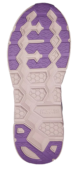 Кроссовки Hoka Clifton L Suede Chalk Violet/Lilac Ash - Фото 5 большая