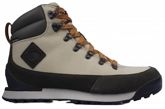 Ботинки мужские The North Face Back-To-Berkeley IV Textile WP Gravel/New Taupe Green - Фото 1 большая