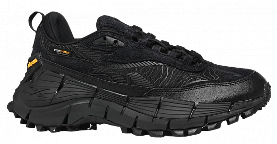 Кроссовки Reebok Zig Kinetica 2.5 Edge Winter Black - Фото 1 большая