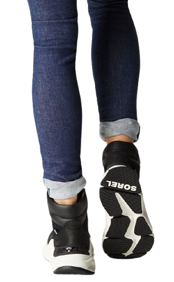 Кроссовки женские Sorel Kinetic Rnegd Conquest Wp Black/Sea Salt - Фото 6 большая