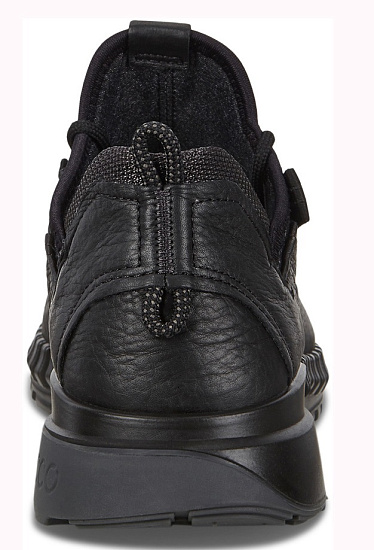 Кроссовки мужские Ecco Zipflex Black - Фото 5 большая