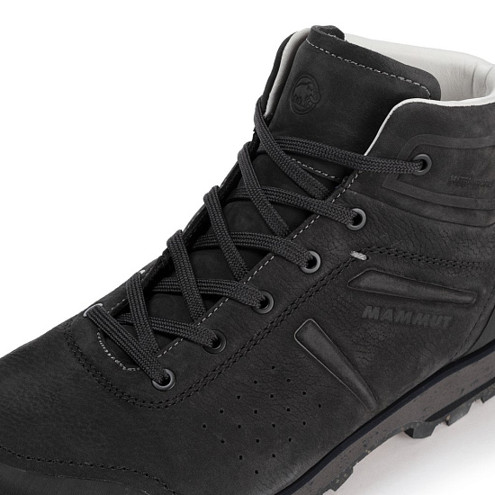 Ботинки мужские Mammut Alvra II Mid WP Phantom/Dark Titanium - Фото 4 большая