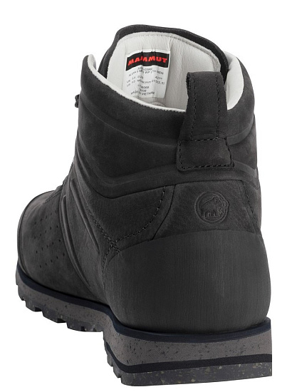 Ботинки мужские Mammut Alvra II Mid WP Phantom/Dark Titanium - Фото 5 большая