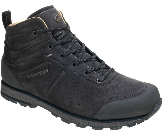 Ботинки мужские Mammut Alvra II Mid WP Phantom/Dark Titanium - Фото 8 большая